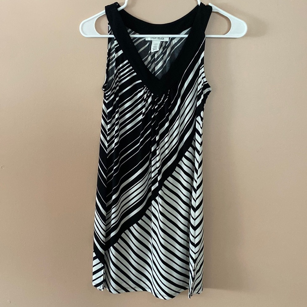 White House Black Market striped tank